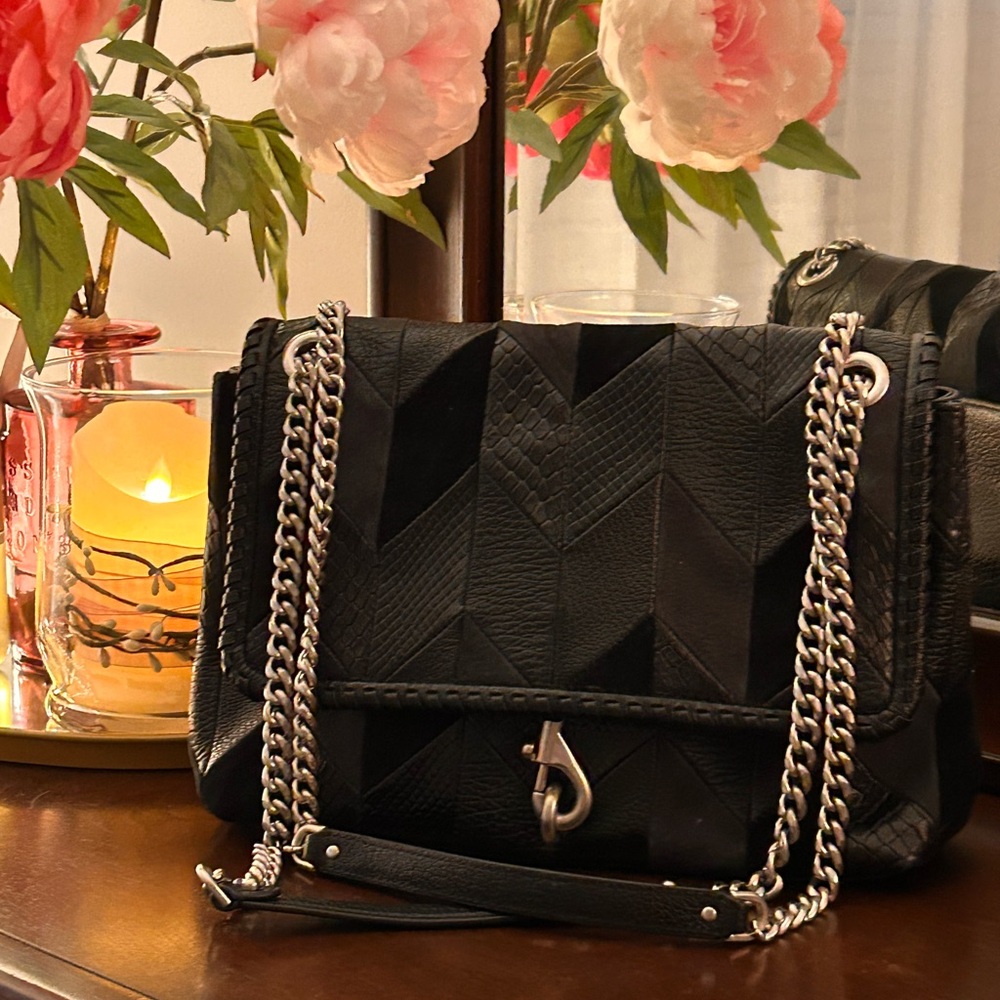 Rebecca Minkoff Black Shoulder Bag *Like New Condition* Dust Bag Included